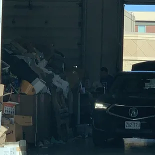 Goodwill&apos;s donation bay