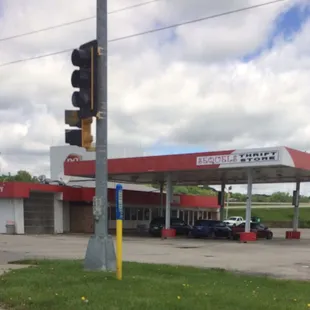 This &quot;gas station&quot; is next door.