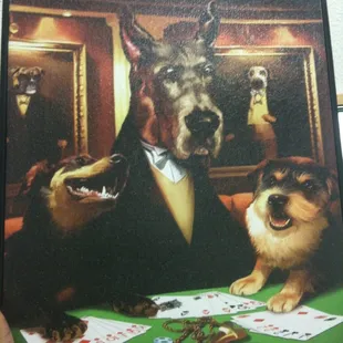 Tasteful art for the future man cave..