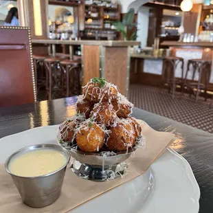 Cheese beignets