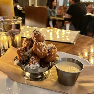 Cheese beignets