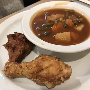 Chicken and veg. soup