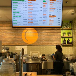 Organic Smoothies + Juice bar, plus Espresso Coffee too!