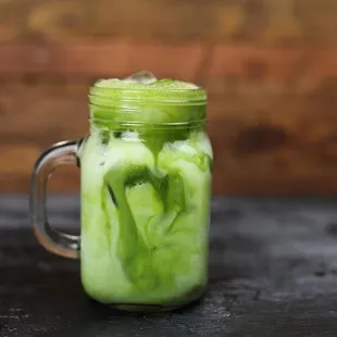 Matcha organic latte