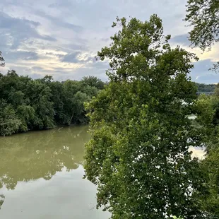 View on the Kentucky river from our seat