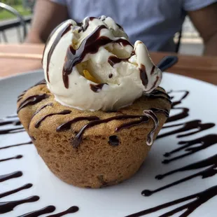 Lava chocolate chip cookie