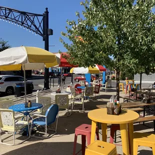 Outdoor seating