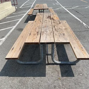 sushi and sashimi, outside