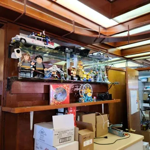 a room full of toys