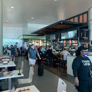 Not so busy at the airport this afternoon.