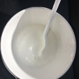 Vanilla soft serve. Nothing special.