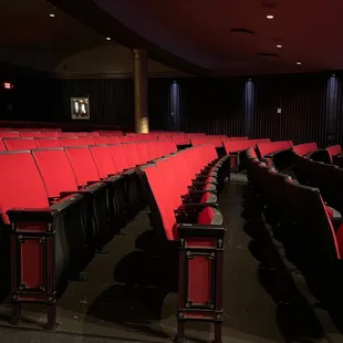 Interior shot of seating area