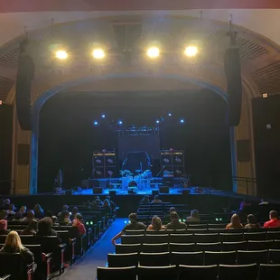 Pic of stage area before show.