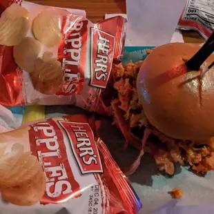 Extra chips instead of coleslaw