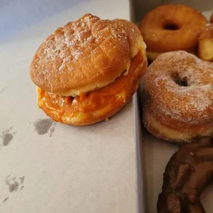 Thai tea filled