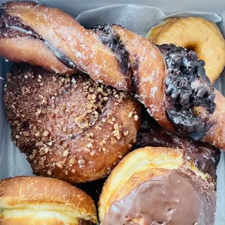 Crumble Glazed Donut