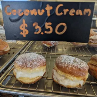 Cream Filled Donut