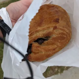 Chocolate croissant