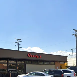 outside