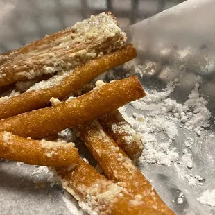 Funnel cake fries. Yummy
