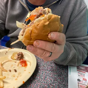 Terry's Fatboy burger