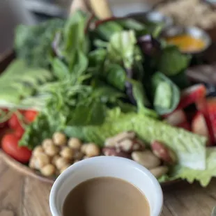 Breakfast salad ($20) best salad I've ever had! I would've paid $40 for that freshness and uniqueness