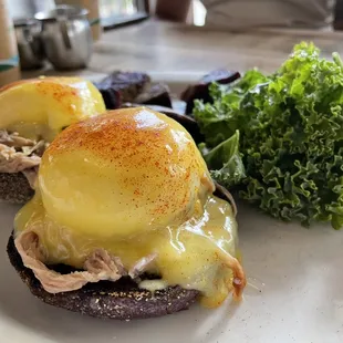 BBQ Pork Benedict