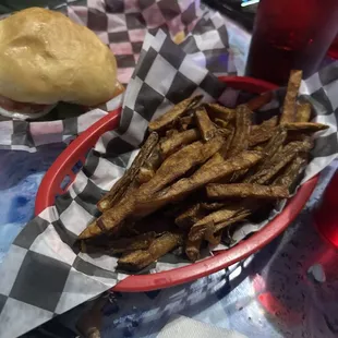The fries we nasty