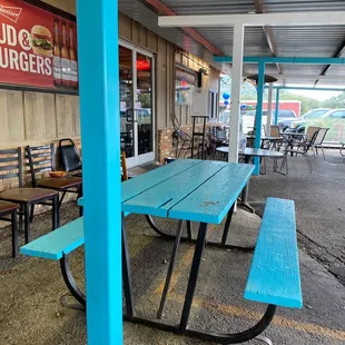 Outside patio