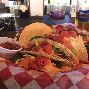 tacos, food