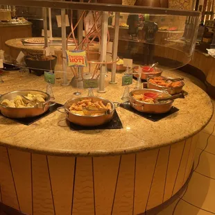 Kids buffet station