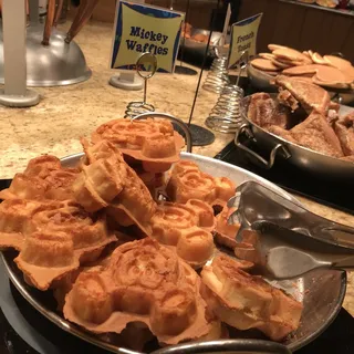 Mickey Mouse Waffles