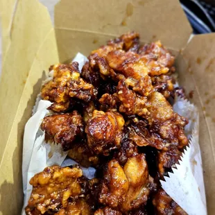 Medium boneless soy garlic chicken