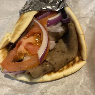 Classic Gyro Sandwich