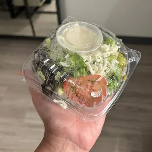 $11.75 for this salad that was smaller than my hand.