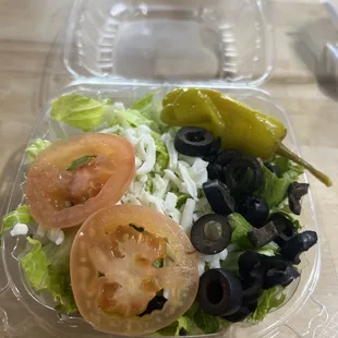 ##2 1 Slice 2 Toppings Side Salad Drink