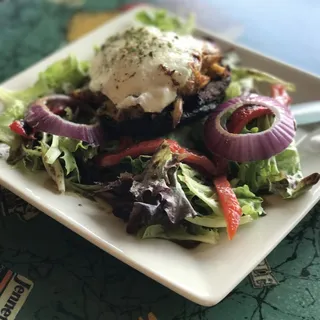 Crab Stuffed Portobello Mushroom