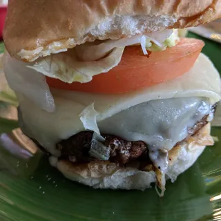 Jamaican Jerk Burger