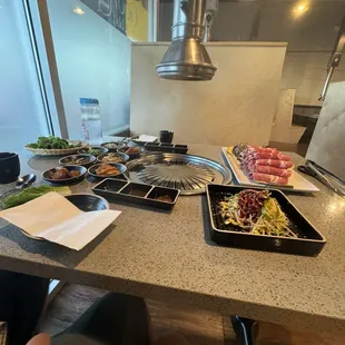 The food