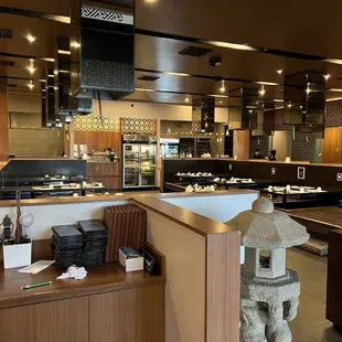 Reception at entrance