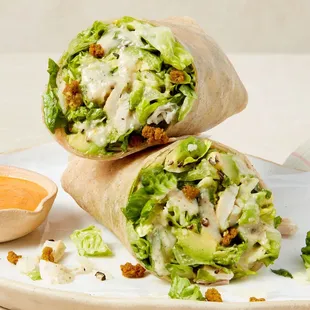 Rotisserie Chicken Caesar Wrap