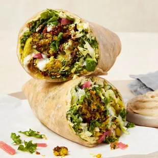 Falaf-OH Hummus Wrap