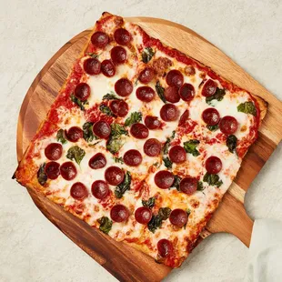 pizza, food