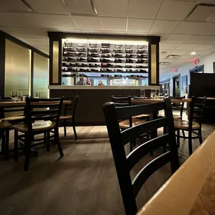 Dining area (more seating behind me)