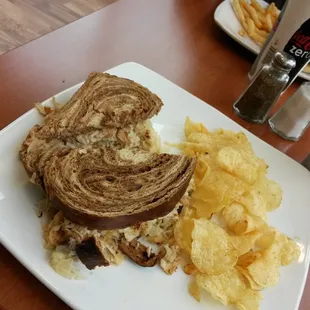 Turkey reuben.
