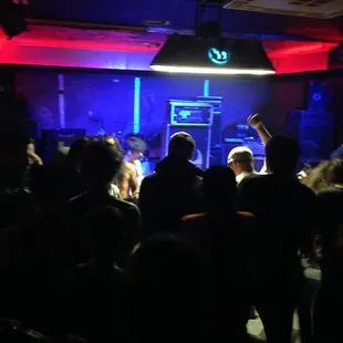 a crowd of people at a concert