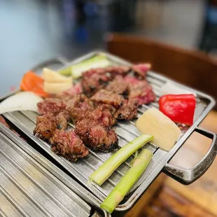 Marinated Prime Boneless Short Rib - delicious!