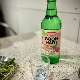 Peach soju