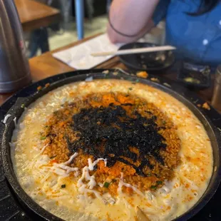 Tripe and Intestine Fried Rice