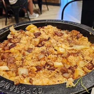 Spicy daechang fried rice (3.8/5)